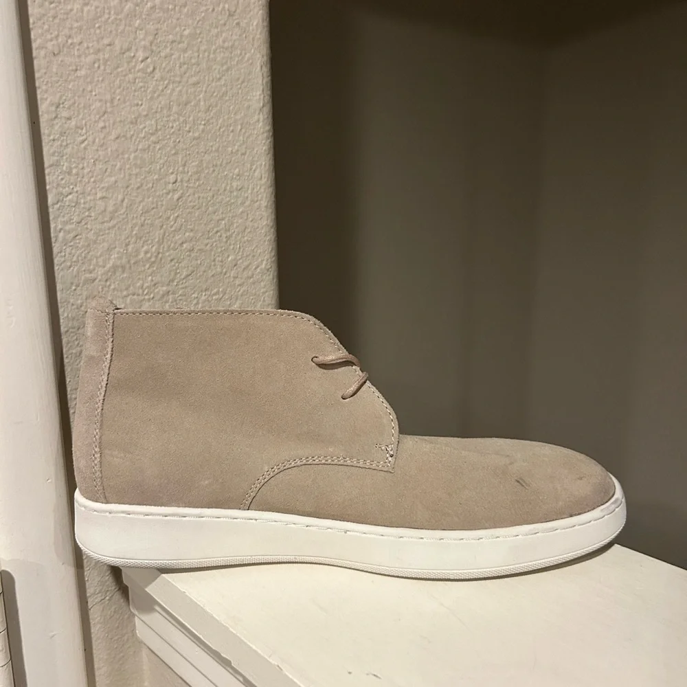 Abound Nordstrom Suede Chukka Boot 2-Eye Lace Up Men's 7M Beige Tried On